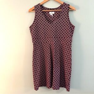 Jude Connally V-Neck Sleeveless Dress. Size Large.